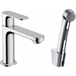 Hansgrohe Rebris S - Miscelatore da lavabo con doccetta bidet, cromo 72215000