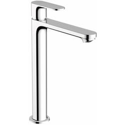 Miscelatore monocomando per lavabo CoolStart in ottone cromato senza piletta Hansgrohe Rebris s 240