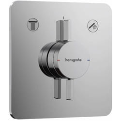 DuoTurn q - Miscelatore ad incasso per 2 utenze, cromo 75414000 - Hansgrohe