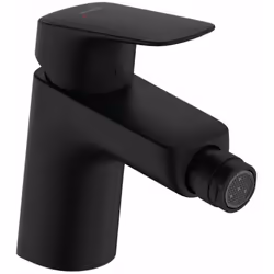 Miscelatore monocomando per bidet con scarico colore: nero opaco altezza batteria 138 mm lunghezza del braccio di erogazione  ...