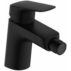 Logis - Miscelatore per bidet, con sistema di scarico, nero opaco 71204670 - Hansgrohe