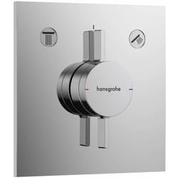 DuoTurn e - Miscelatore ad incasso per 2 utenze, cromo 75417000 - Hansgrohe
