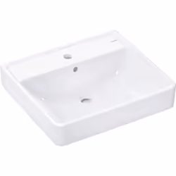 hansgrohe Xanuia Q 1 x lavabo Dettagli del prodotto montaggio a parete con troppopieno, 1 foro per rubinetto Materiale: ceram ...