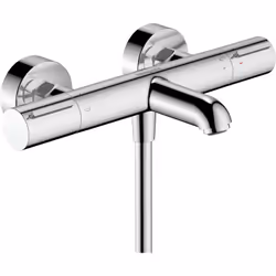Elemento hansgrohe Ecostat 1 x termostato da bagno Dettagli del prodotto Installazione a parete 2 consumatori Sporgenza: 177 ...