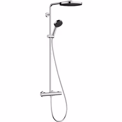 hansgrohe Pulsify S Puro 1 sistema doccia Installazione a parete e a filo pavimento Soffione Pulsify 260 1jet Dimensioni del ...