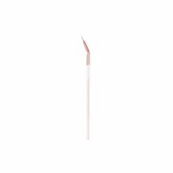 Essence eyeliner brush angled, Pennello per eyeliner, Ad angolo, Bianco, 1 pz