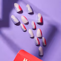 Essence Nails in style Unghie per dita della mano Multicolore Fantasia 12 pz Blister