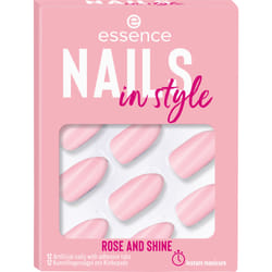Essence nails in style Unghie per dita della mano Rosa Monocromatico 12 pz