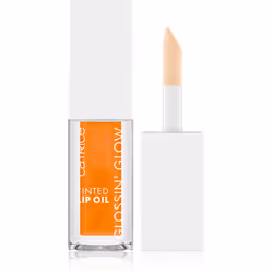 CATRICE Glossin Glow Tinted Lip Oil, Arancione, Glow For The Show, Nutriente, Donna, Lucida, Luce