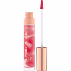 CATRICE Marble-licious Liquid Lip Balm, Balsamo per labbra, Rosso, Donna, Pelle universale, Olio di cocco, Nutriente, Protezi ...