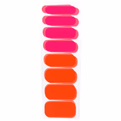 Neon Blast foil per unghie #020-neon tuono