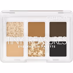 CATRICE Tiny Treasures Eyeshadow Palette ombretto 010 Everyday Essentials Opaco, Metallico, Brillante