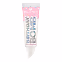 Essence Birthday bomb, Trasparente, Scintillante, Donna, Crema, Lucida, Tubo