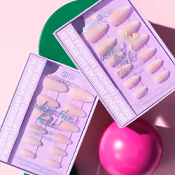 Essence what the fake! PRESS ON NAIL Unghie per dita della mano Rosa Monocromatico 24 pz Scatola - Vista aggiuntiva 6