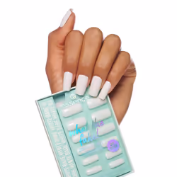 Essence what the fake! PRESS ON NAIL Unghie per dita della mano Bianco Monocromatico 24 pz Scatola - Vista aggiuntiva 5