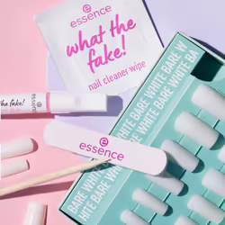 Essence what the fake! PRESS ON NAIL Unghie per dita della mano Bianco Monocromatico 24 pz Scatola - Vista aggiuntiva 7