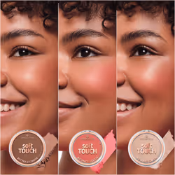 Essence Soft Touch Bouncy Blush cipria 5 g 30 exotic daisy Crema/polvere - Vista aggiuntiva 6