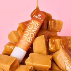 Essence JUICY BOMB glossy butter balm burrocacao Balsamo per labbra 07 Caramelt My Heart Donna 2,5 g - Vista aggiuntiva 6