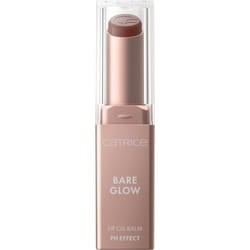 CATRICE Bare Glow Lip Oil Balm burrocacao Balsamo per labbra 020 Warm Mahogany Donna