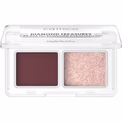 CATRICE Diamond Treasures Eyeshadow ombretto 2,8 g 060 Burgundy Glitz Opaco, Brillante - Vista aggiuntiva 2