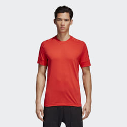 Adidas ID Stadium Tee Maglietta Girocollo Manica corta Cotone, Poliestere, Viscosa