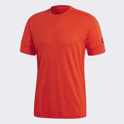 Adidas ID Stadium Tee Maglietta Girocollo Manica corta Cotone, Poliestere, Viscosa - Vista aggiuntiva 2