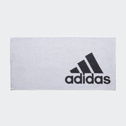 Adidas DH2862 asciugamano da bagno 50 x 100 cm Cotone Nero, Bianco 1 pz