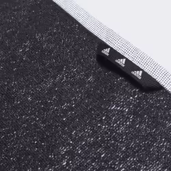 Adidas DH2862 asciugamano da bagno 50 x 100 cm Cotone Nero, Bianco 1 pz