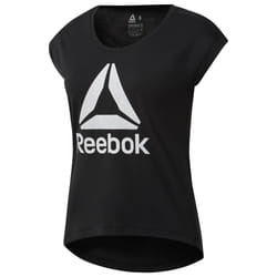 Reebok Workout Ready Supremium 2.0 Maglietta Scollo rotondo Manica corta Poliestere, Viscosa