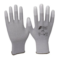 Nitras - Guanti taglia 8 grigio/bianco en 388.EN 16350 ppe ii (Per 12)