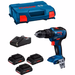 Trapano a Percussione BOSCH GSB 18V-55 Professional - Potente Trapano a Percussione Bosch da 18 V con motore Brushless - Fort ...