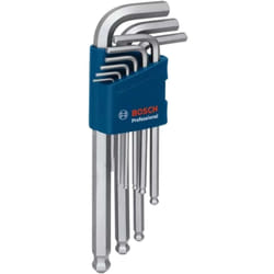 Bosch - Professional 1600A01TH5 Set di chiavi a brugola esagonali 9 Pz.