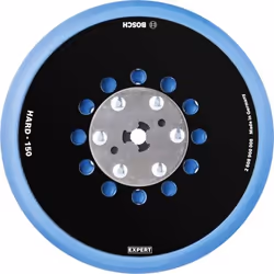 Bosch 2 608 900 008, Tampon de cuisson de disque de ponçage, Bosch, Noir, Bleu, Rond, 15 cm, 1 pièce(s)
