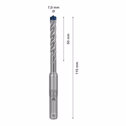 Bosch SDS plus-7X 1 pz - Vista aggiuntiva 6