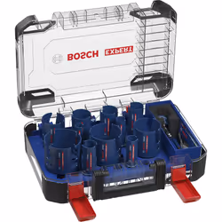 Bosch 2 608 900 489, Set, Mattone, Pannello di fibra a media densità (MDF), Piastrelle morbide in ceramica, Legno dolce, Nero ...