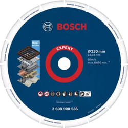 Bosch 2 608 900 536 fornitura per utensili rotanti per molatura/levigatura Ghisa, Metallo, Plastica, Acciaio inox, Acciaio Disco da taglio