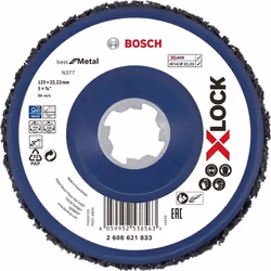 Bosch N377, Disco di macinatura, Di metalli non ferrosi, Lama in acciaio inox(sottile), Acciaio, Legno, Bosch, 2,22 cm, 12,5 ...