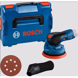 Bosch GEX 12V-125 Professional Levigatrice a disco 10000 Giri/min 20000 OPM Nero, Blu, Rosso - Vista aggiuntiva 4