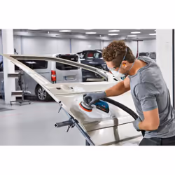 Bosch GEX 18V-125 PROFESSIONAL Levigatrice orbitale casuale 10000 Giri/min 20000 OPM Nero, Blu, Grigio - Vista aggiuntiva 4