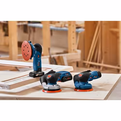 Bosch GEX 18V-125 Professional Levigatrice orbitale casuale 10000 Giri/min 20000 OPM Nero, Blu, Grigio, Rosso - Vista aggiuntiva 4