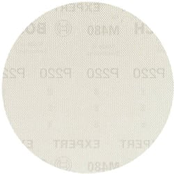 Bosch - Accessories expert M480 2608900694 Rete di levigatura rotorbitale non perforato Dimensione dei grani 220 (ø) 150