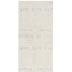 Bosch - Accessories expert M480 2608900749 Rete per levigatrici orbitali non perforato Dimensione dei grani 240 (l x l) 1