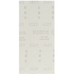Bosch - Accessories expert M480 2608900750 Rete per levigatrici orbitali non perforato Dimensione dei grani 320 (l x l) 1