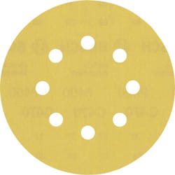 Bosch - Accessories expert C470 2608900811 Carta abrasiva eccentrica perforato Dimensione dei grani 400 (ø) 125 mm 5 pz.