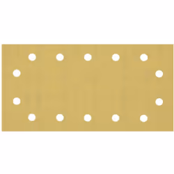 Dettagli tecnici Caratteristiche abrasive perforato Dimensione dei grani 320 Dimensione del prodotto, larghezza 115 mm Dimens ...