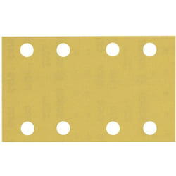 Bosch - Accessories expert C470 2608900884 Carta abrasiva orbitale perforato Dimensione dei grani 320 (l x l) 133 mm x 80