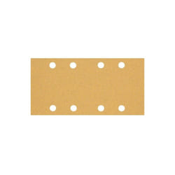 Bosch - accessori Professional 50x Expert C470 carta abrasiva con 8 fori (per legno duro, vernice su legno, 93x186 mm, grana60, levigatrice orbitale)