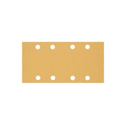 Bosch - accessori Professional 50x Expert C470 carta abrasiva con 8 fori (per legno duro, vernice su legno, 93x186 mm, grana 80, levigatrice orbitale)