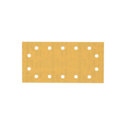 Bosch - Professional 50x Expert C470 con 14 fori (per legno duro, vernice su legno, 115x230 mm, 400 grana, accessori per levigatrice orbitale)
