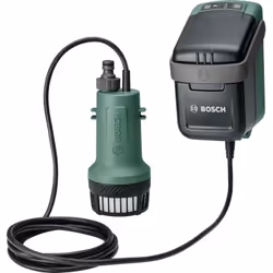 Bosch GardenPump 18, Batteria, 2000 l/h, Verde